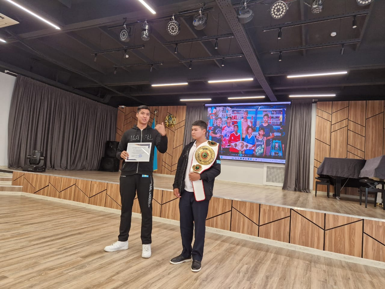 Встреча с чемпионом