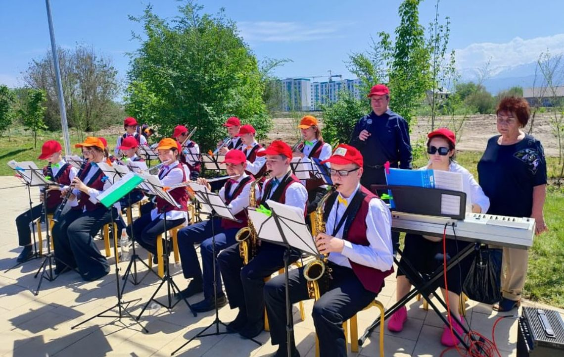 Открытии аллеи для ветеранов Великой Отечественной войны